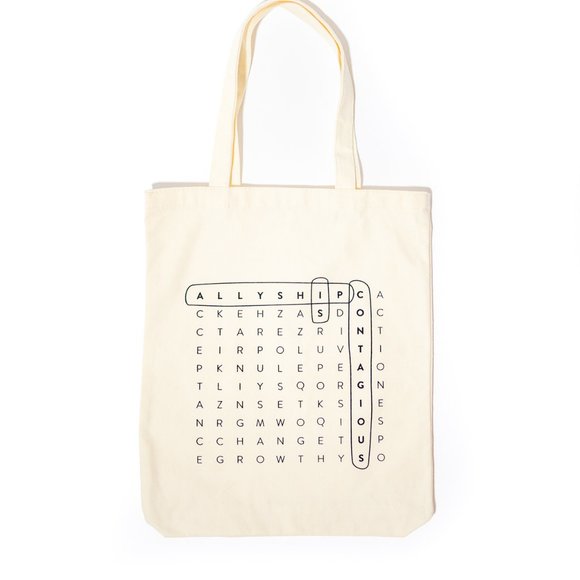 Feeling Allyve Handbags - Tote Bag "Allyship Is Contagious"